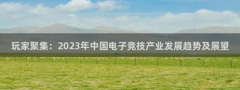 赢咖娱乐4开户：玩家聚集：2023年中国电子竞技产业发展趋势